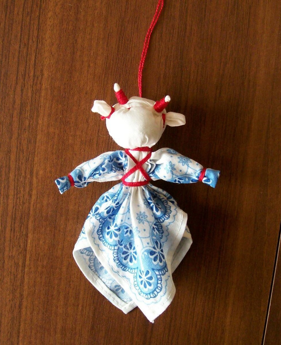 Кукла Коровка. Фото из личного архива Людмилы.