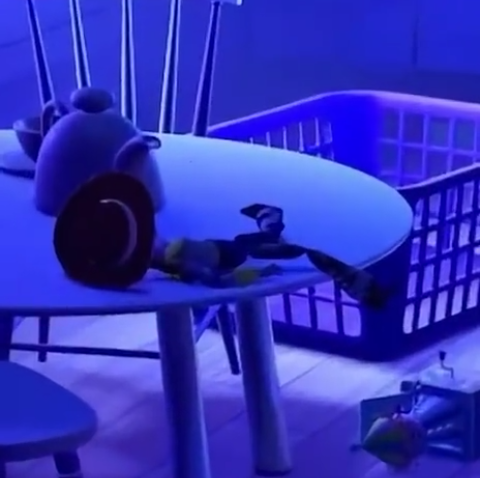 Кадр из мультфильма "Корпорация монстров"