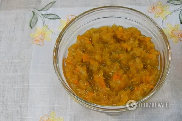 Икра из зеленых помидор 