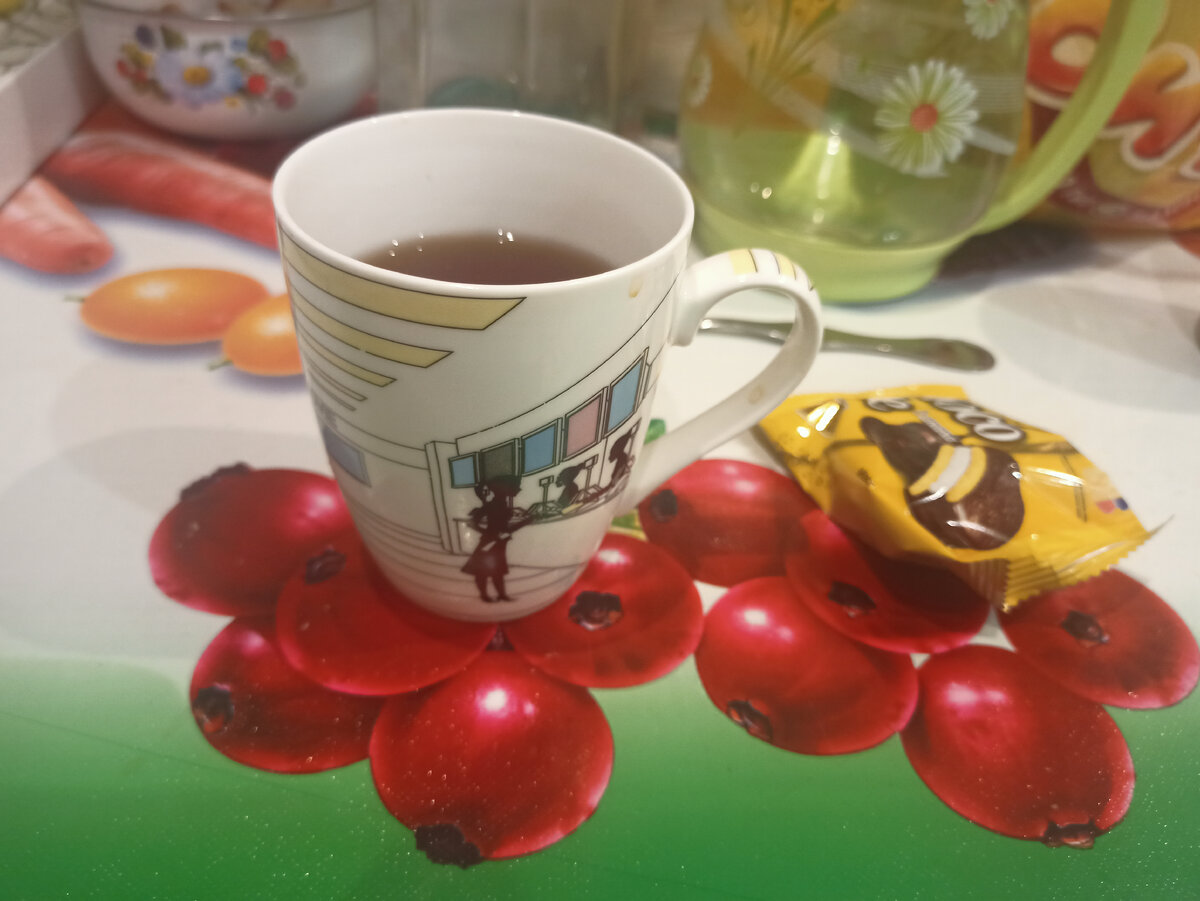 Утро, чай и чокопай