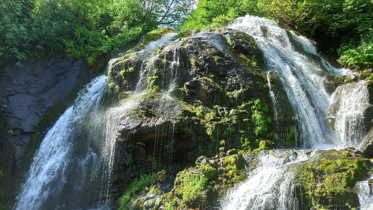 Водопад. Первое препятствие