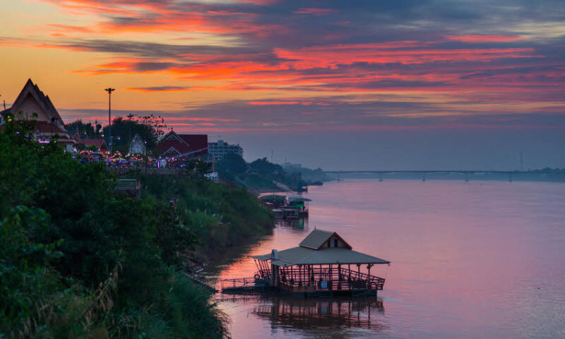 Изображение: Нонг Кхай на закате (Время снов)