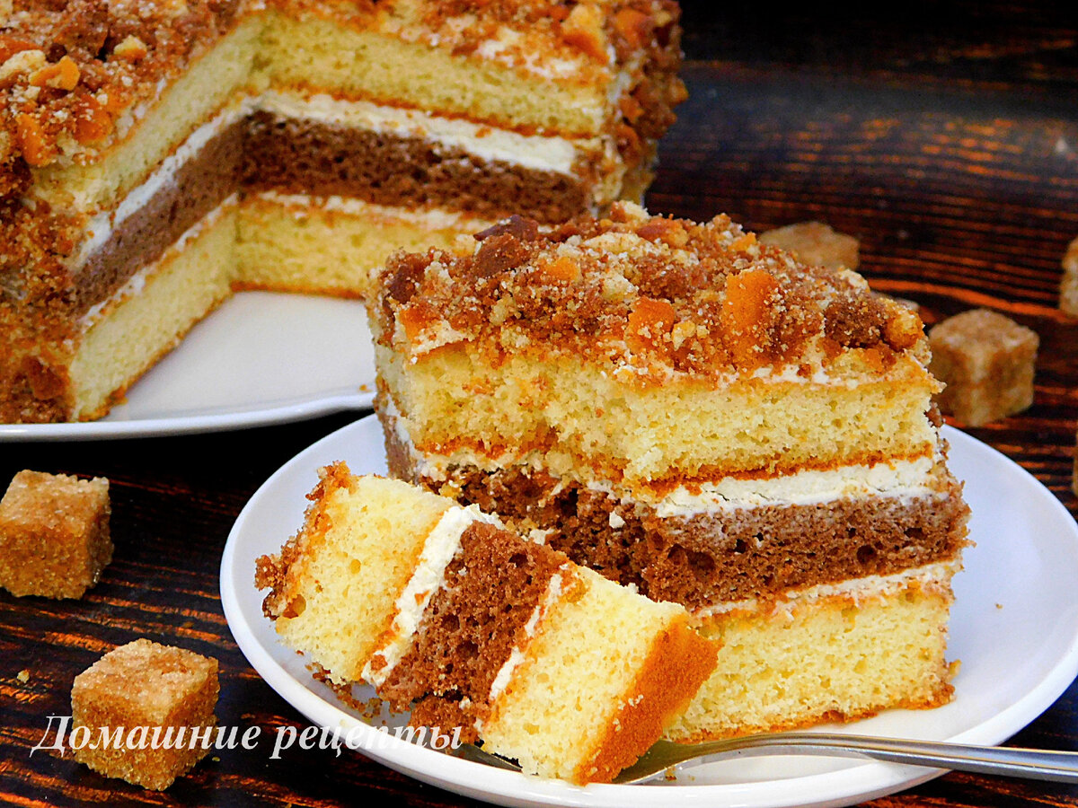 Торт с вареной сгущенкой — рецепт с фото пошагово + отзывы