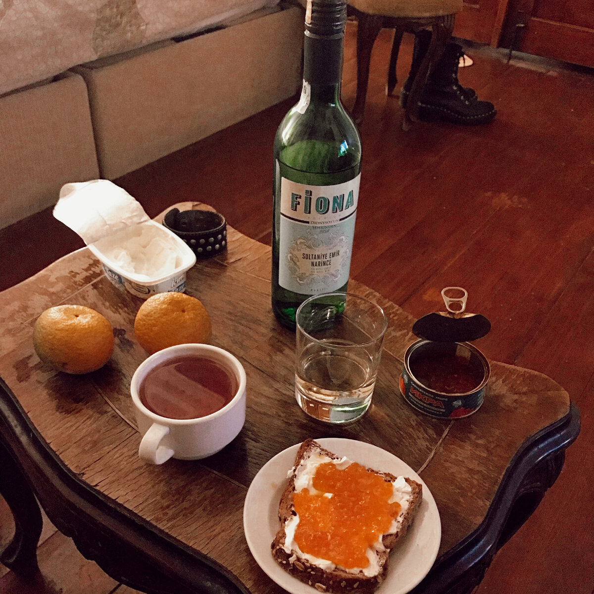 Мой предпраздничный ужин в номере отеля