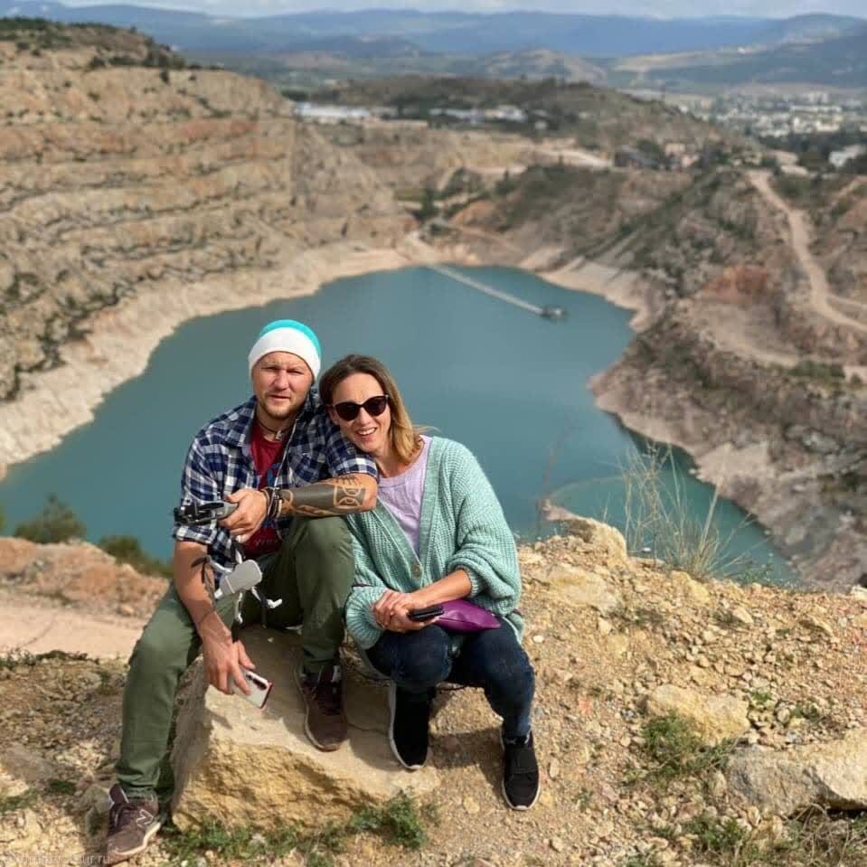 Кадыковский карьер. Крым.