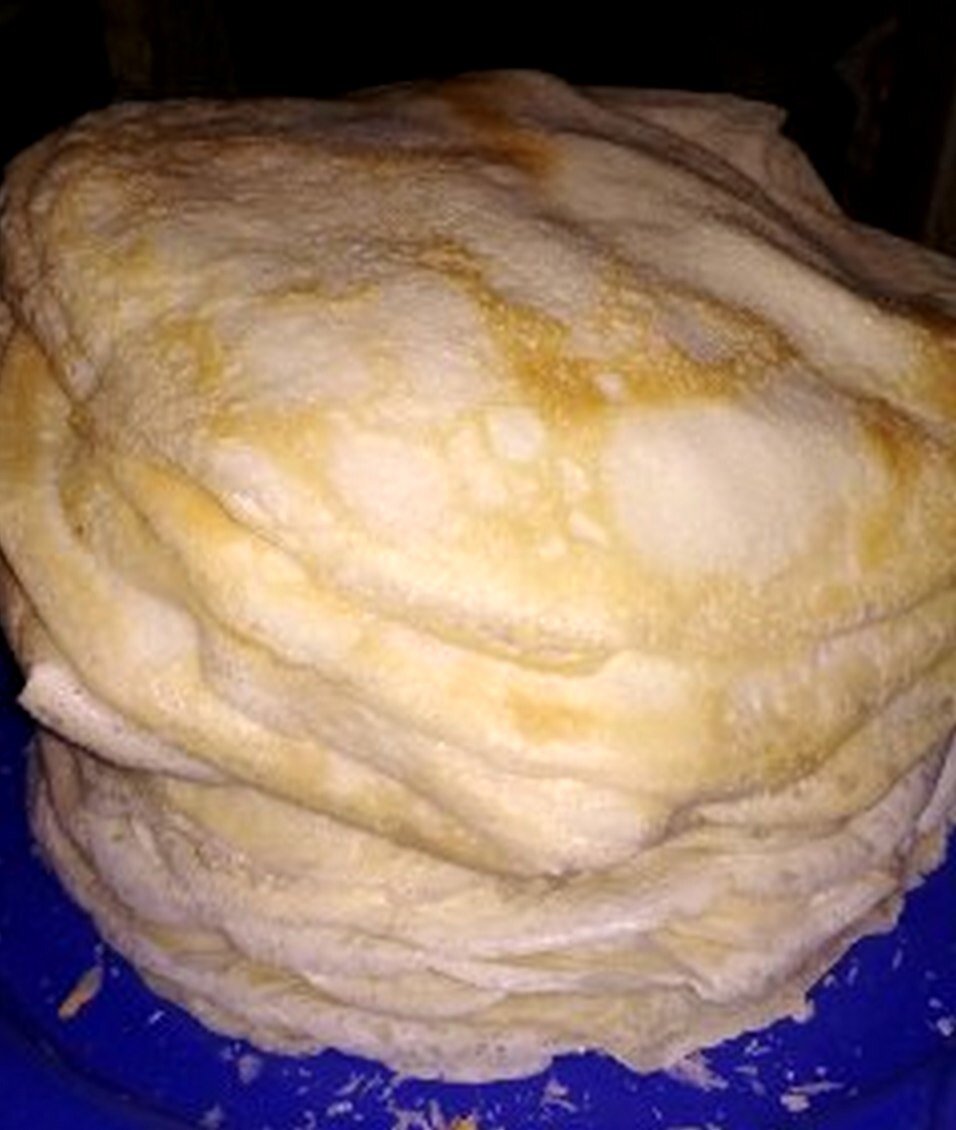 Архив. Блины на бульоне