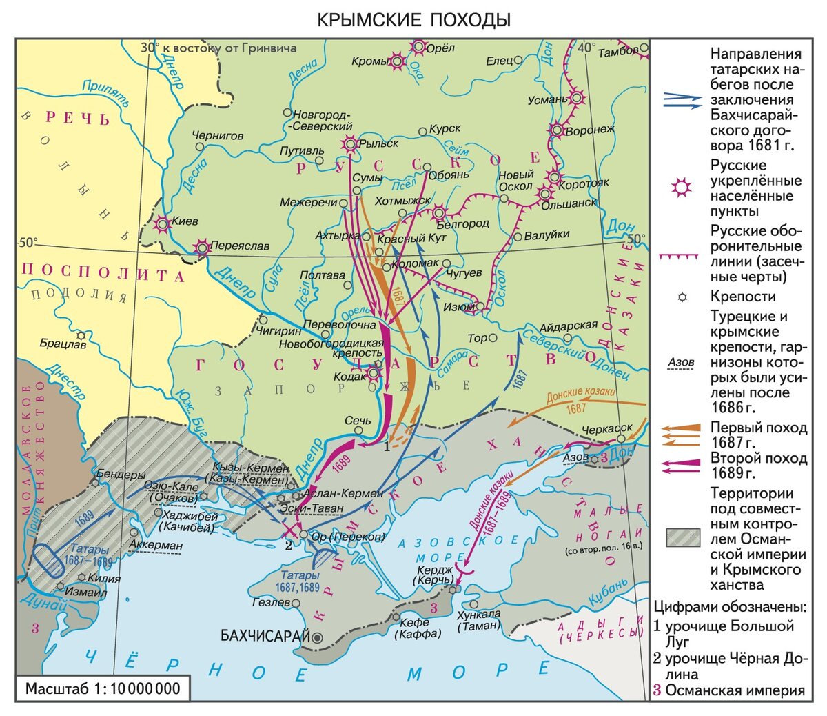 Крымские походы год