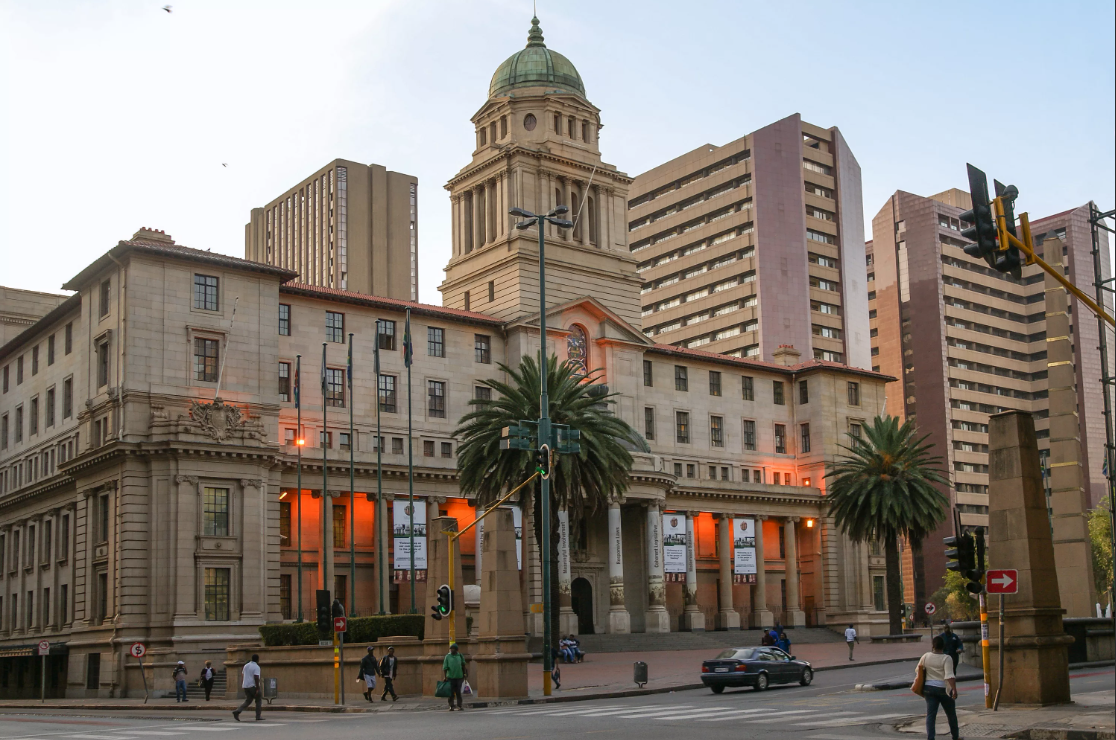 Йоханнесбург. ЮАР Йоханнесбург. Ратуша Претории ЮАР. Johannesburg City Hall.