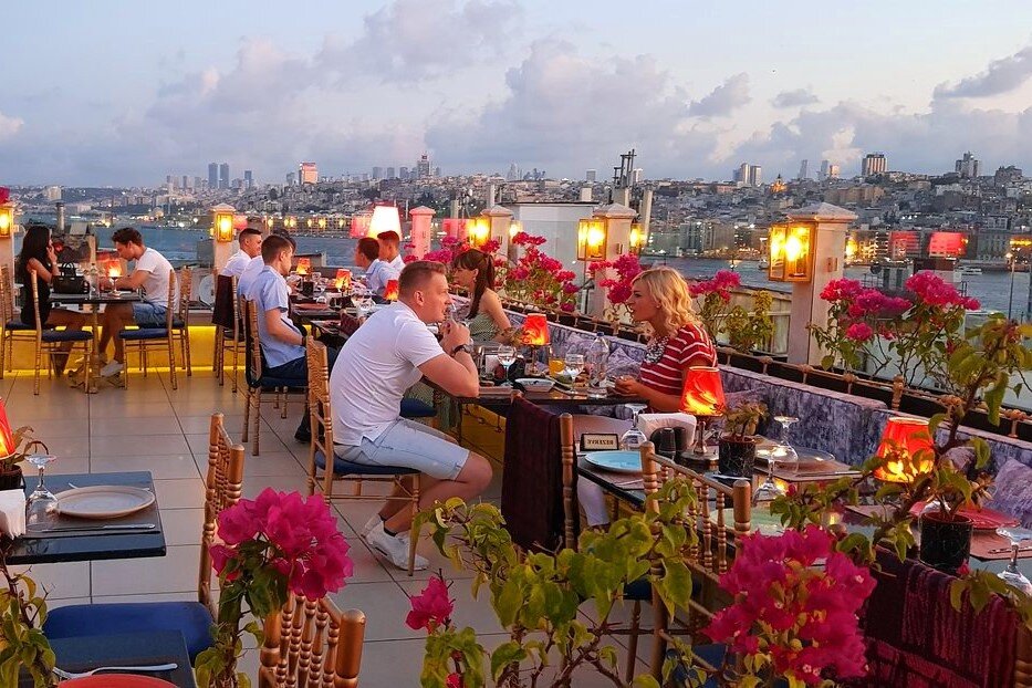 Ресторан Roof Mezze 360, Стамбул, Турция