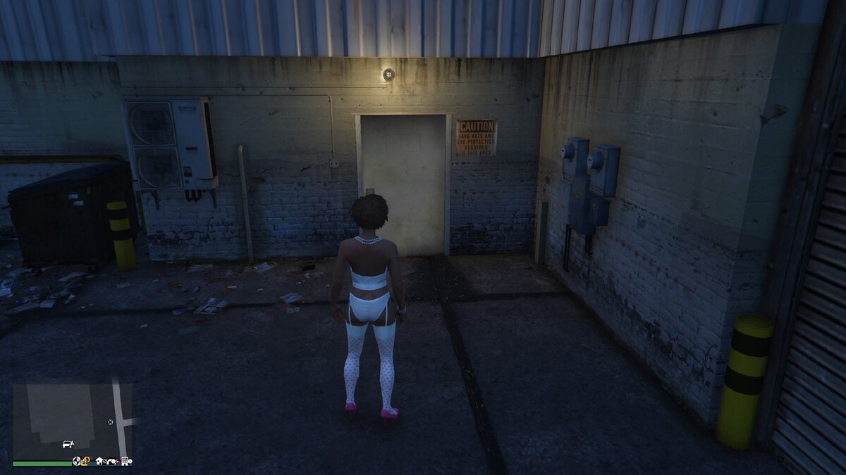 Фигурка Mini Princess Robot Bubblegum - Здание возле аэропорта (нужно в него зайти, надпись Caution) / Mini Princess Robot Bubblegum Figure - Airport building (need to go into it, inscription Caution)