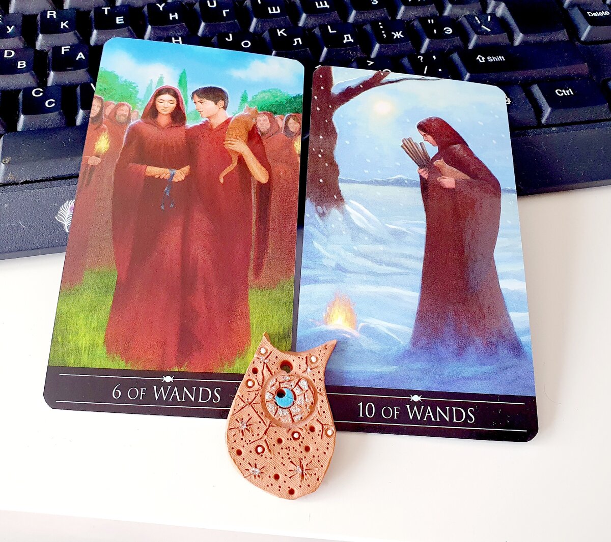 Silver witchcraft tarot - фото моё