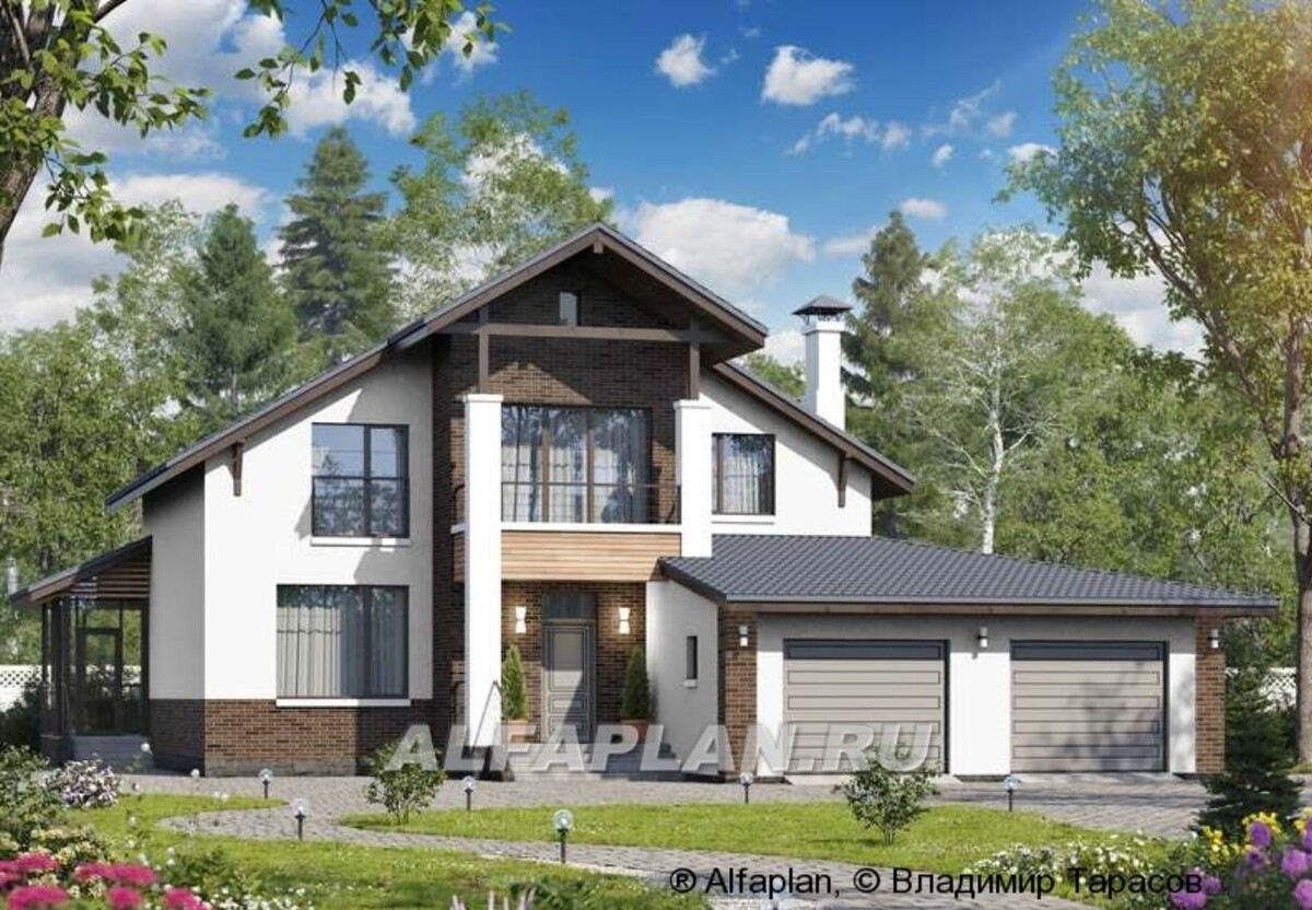 Проект дома   574Е "Галс", © Владимир Тарасов 