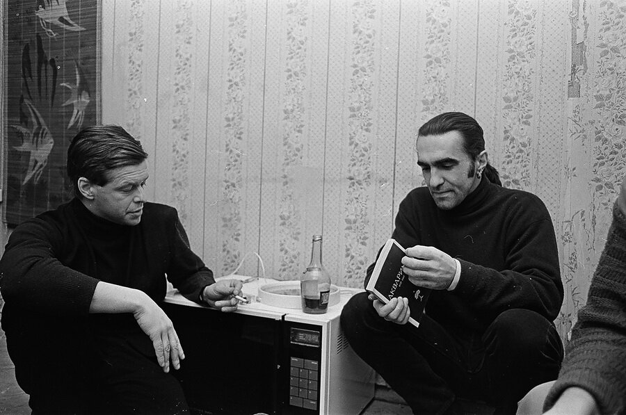 Бутусов и Гребенщиков. 1993 г. Фото Д. Конрадт