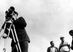 Необычный ракурс. Кинооператор Владимир Викторович Желябов, коллега и друг. Фото Рияза Исхакова.