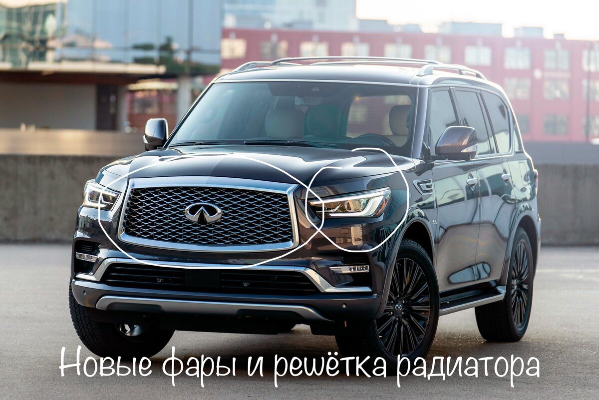 Внешние отличительные особенности рестайлинга 