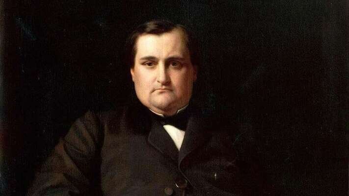 Наполеон Жозеф Шарль Поль Бонапарт, принц Франции. Портрет работы Ж.-И. Фландрена (1860)