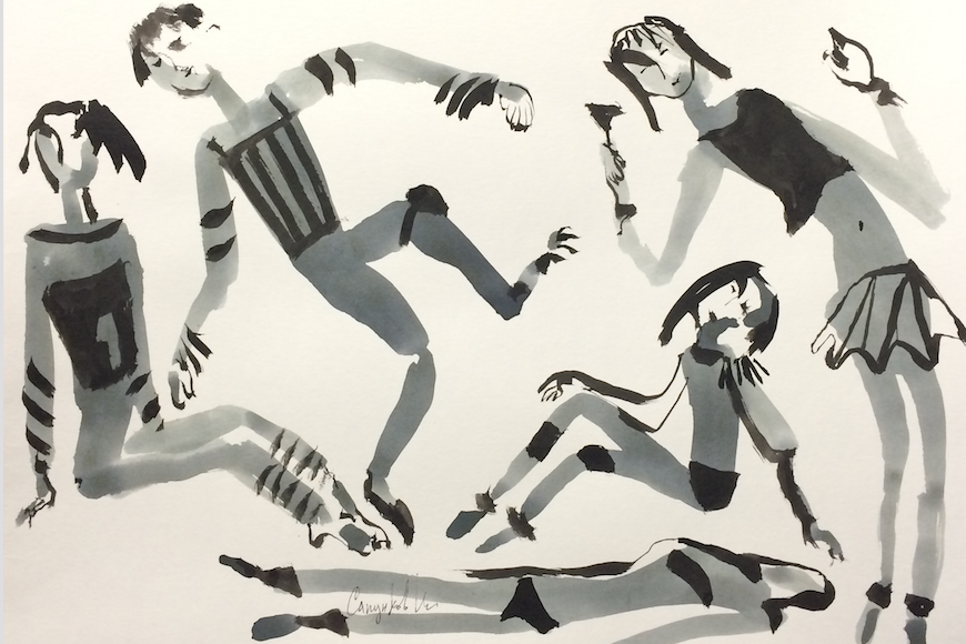 Игорь Сапунков "Вечеринка" (из коллекции галереи Арт-Гнездо)