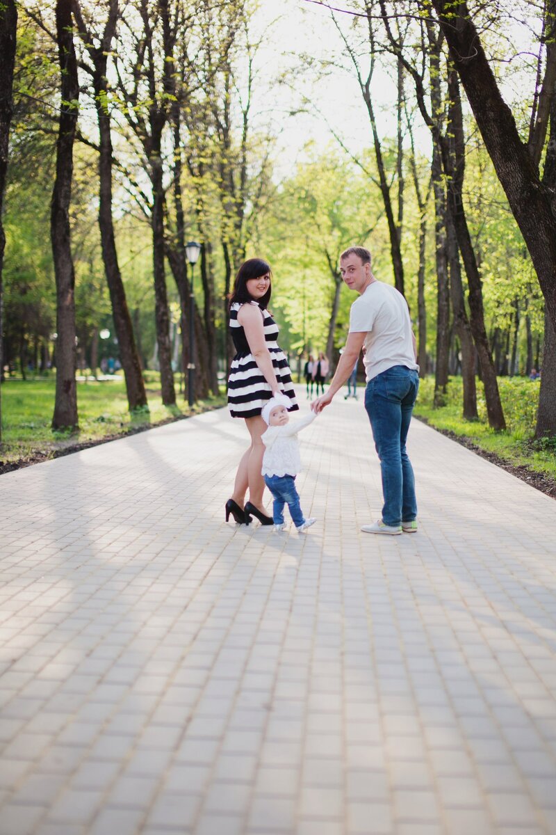 А вот мы уже полноценная семья:)