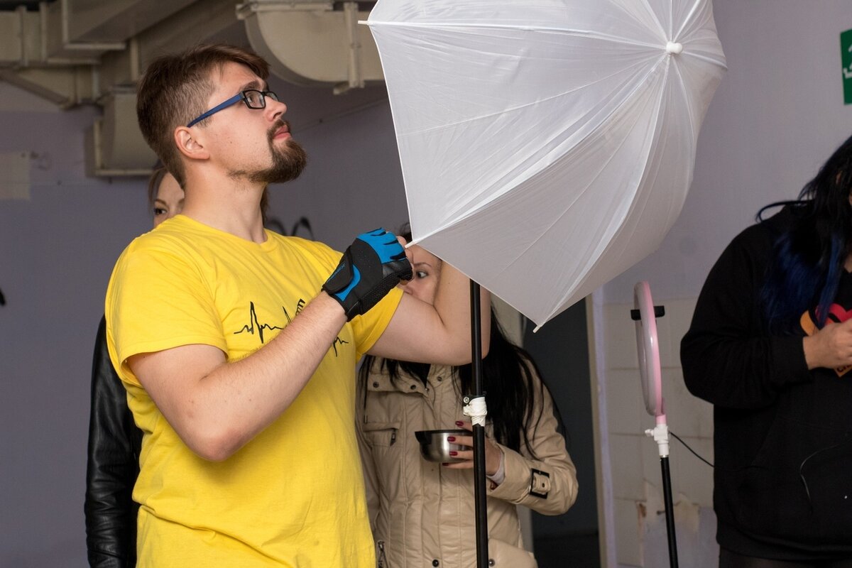 Предсъёмочная подготовка оборудования