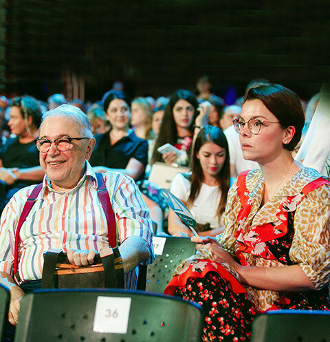 Евгений Петросян и Татьяна Брухунова