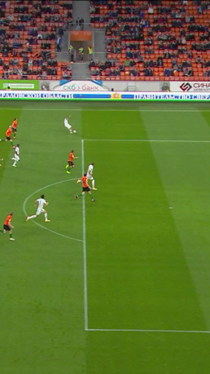 Кадр из трансляции “Матч!Премьер.”