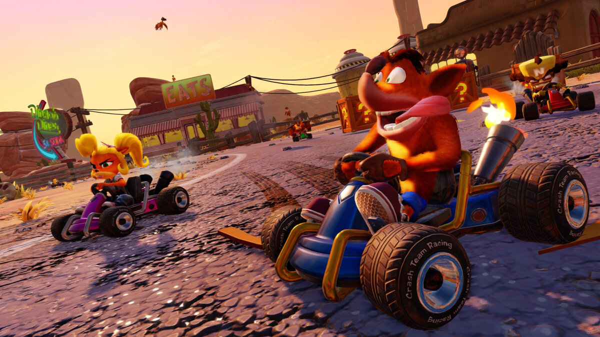 Crash Team Racing Nitro-Fueled: игра детства обрела новую жизнь | Павел  Зверев: компьютеры и игры | Дзен