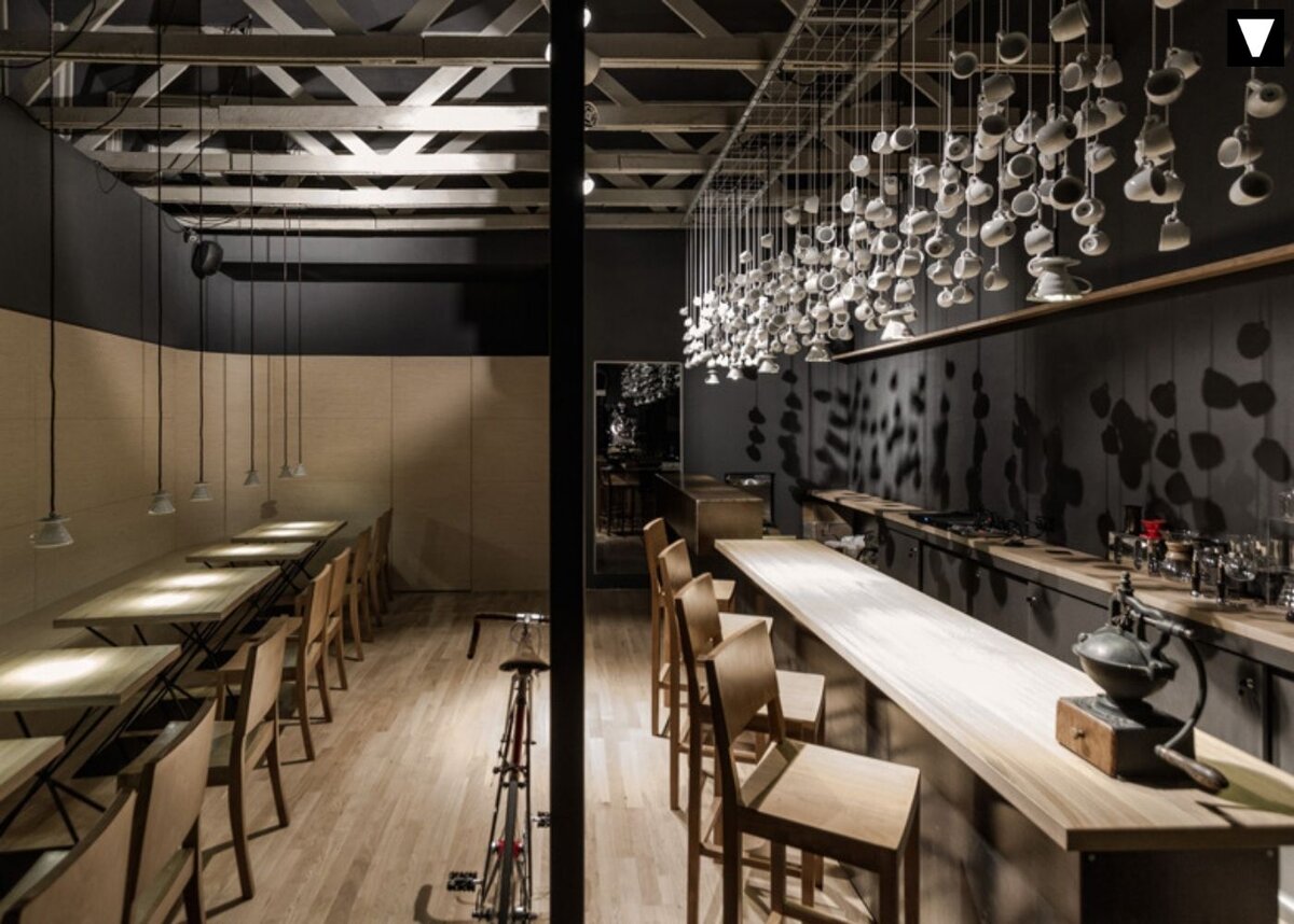 Origo Coffee shop/ студия Lama arhitectura/ Бухарест, Румыния