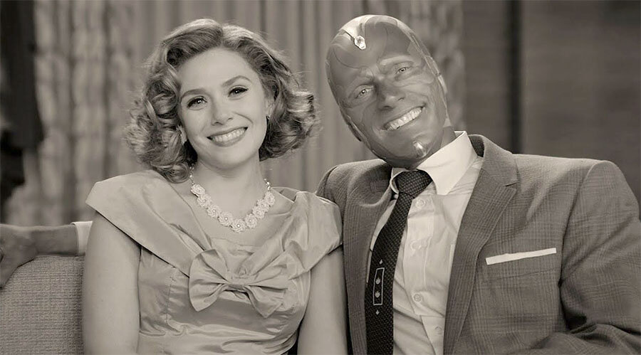 Кадр из сериала "ВандаВижн" (2021 г.)