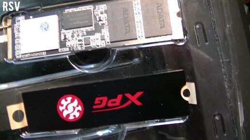 SSD ADATA XPG SX8200 Pro 256GB M.2 VS Материнская плата AsRock Z370 Pro4