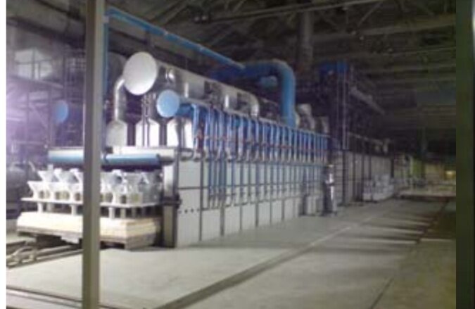 Печь непрерывного действия.