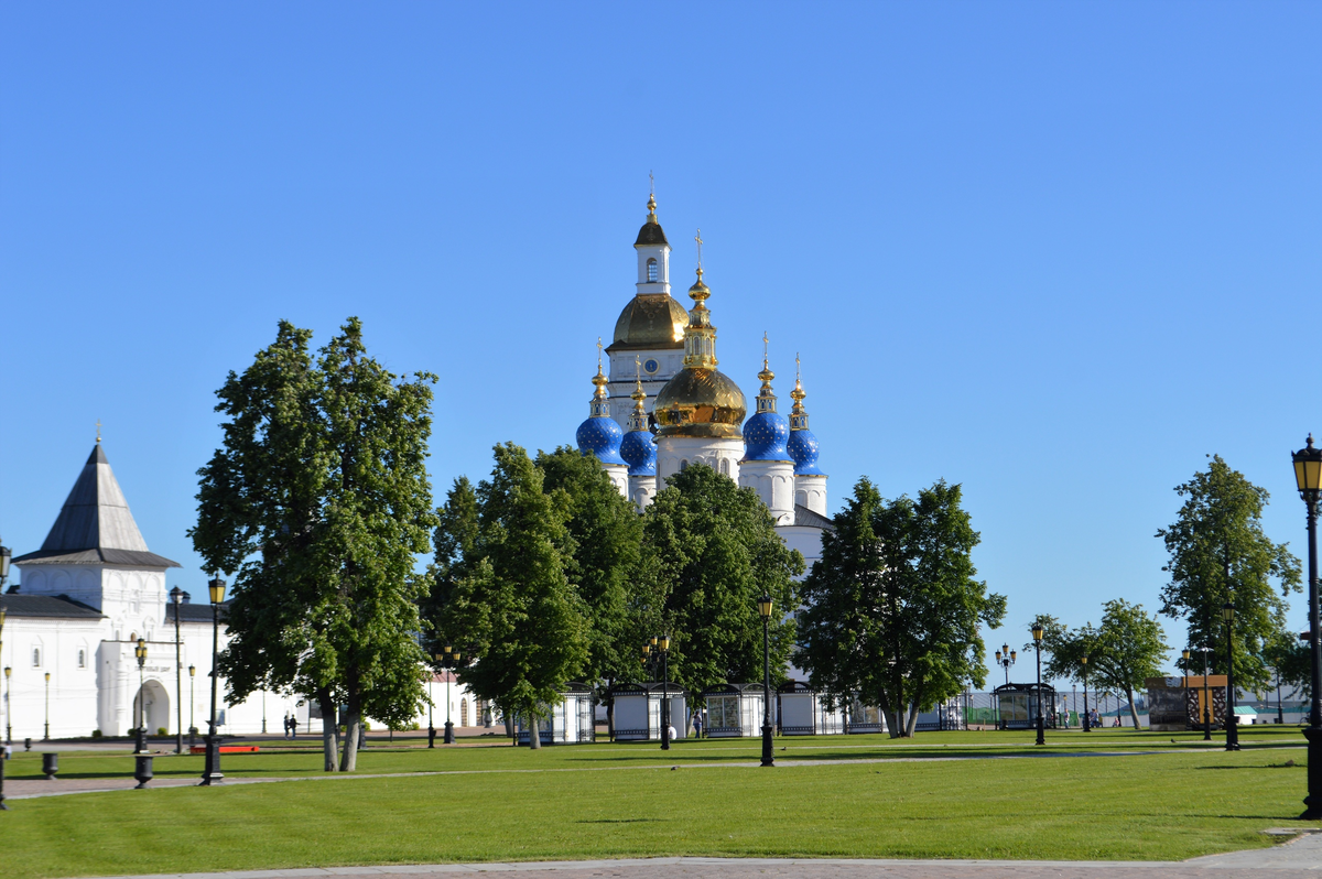 Тобольск. Тобольский Кремль летом.