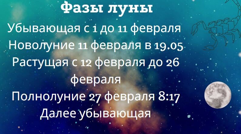 24 февраля лунный день для стрижки