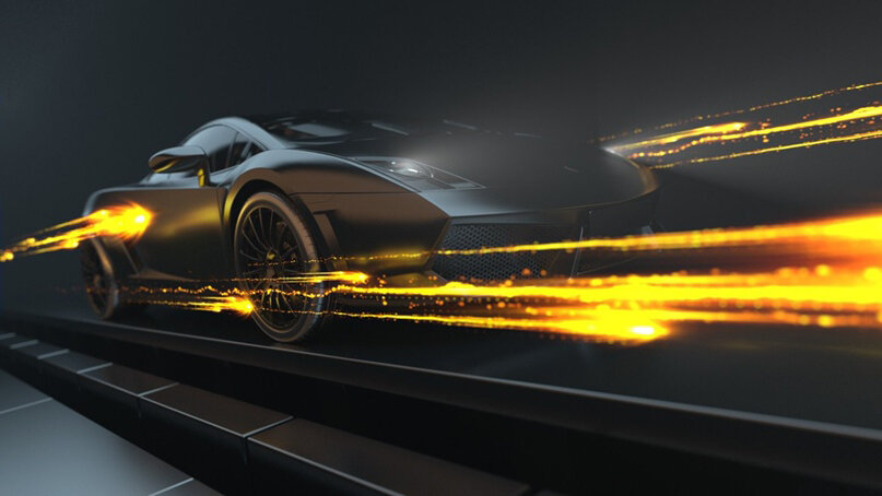 3D графика, выполненная в программе Cinema 4d