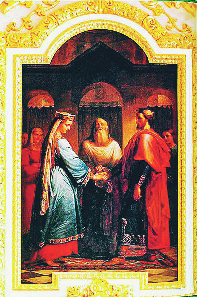 Венчание Александра Невского в Торопце