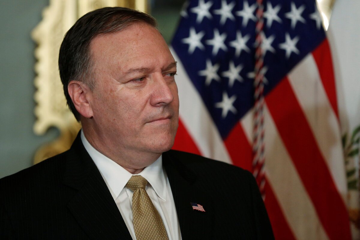 Майк Помпео, Госсекретарь США.