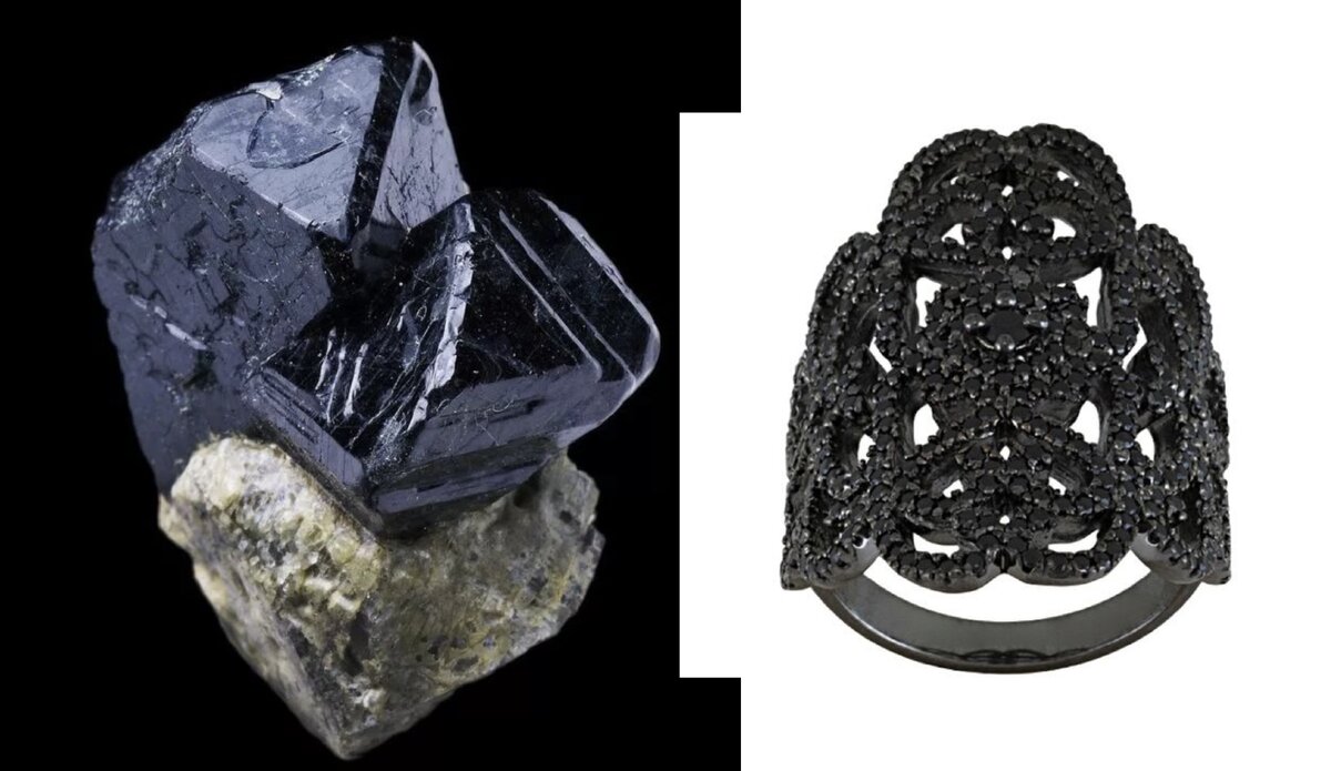 Черная шпинель - как выглядит и насколько ценная | GEM STONES | Дзен