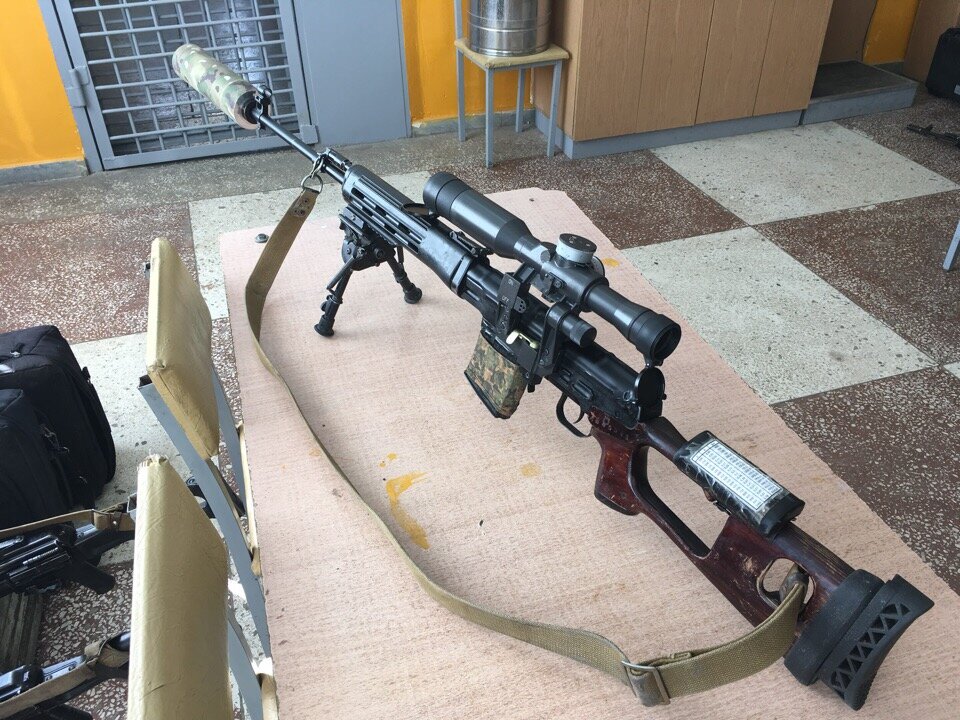 СВД в тюнинге общей стоимостью под 80 тысяч деревянных.