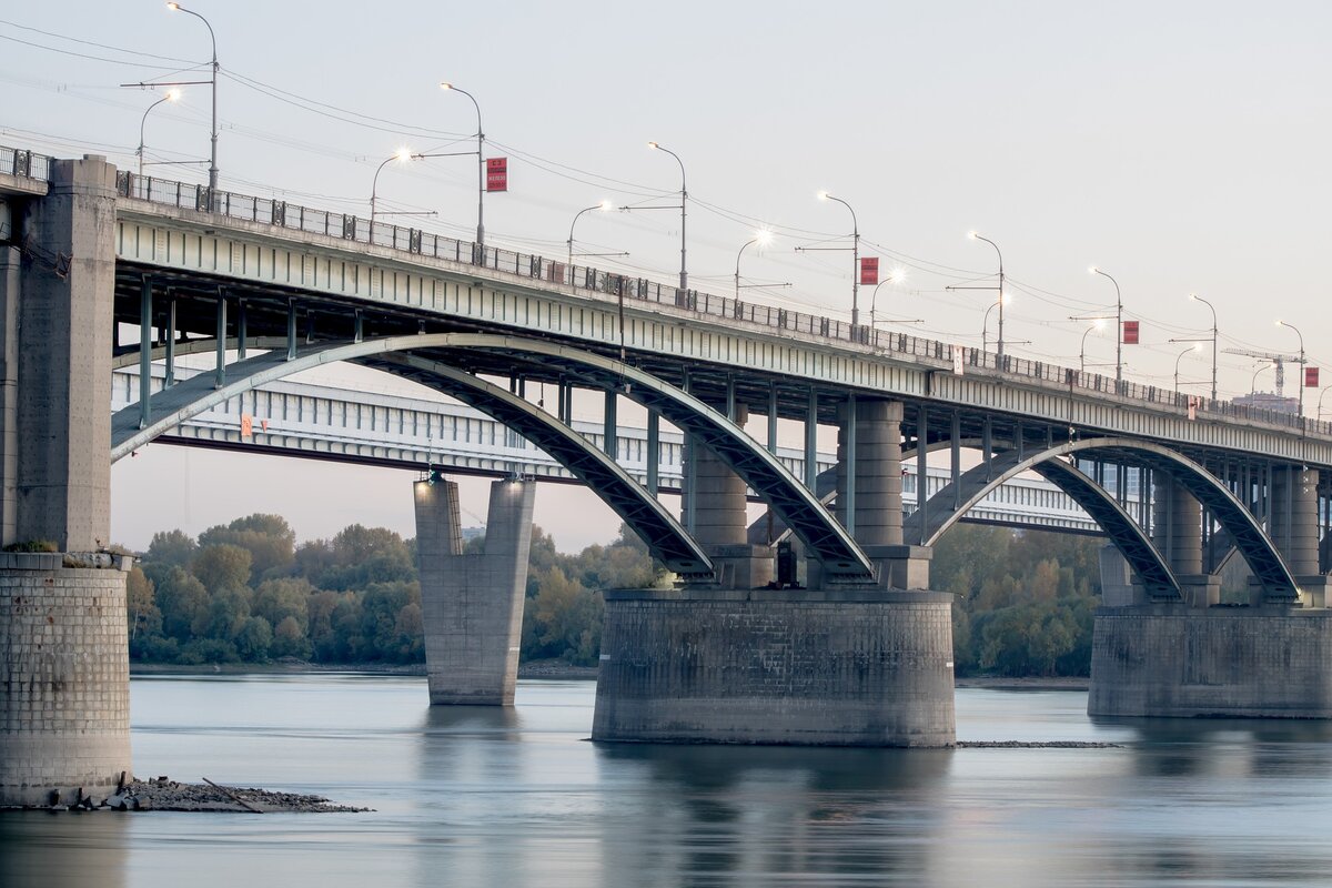 коммунальный мост в бийске