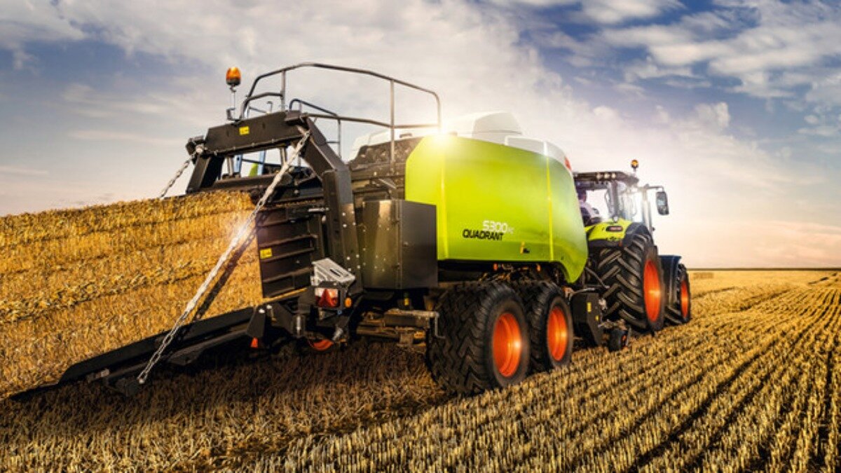 CLAAS Quadrant — самый продаваемый тюковый пресс-подборщик в Германии |  ГлавПахарь | Дзен