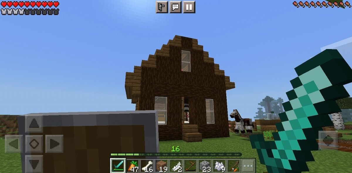 Мой небольшой домик в Minecraft