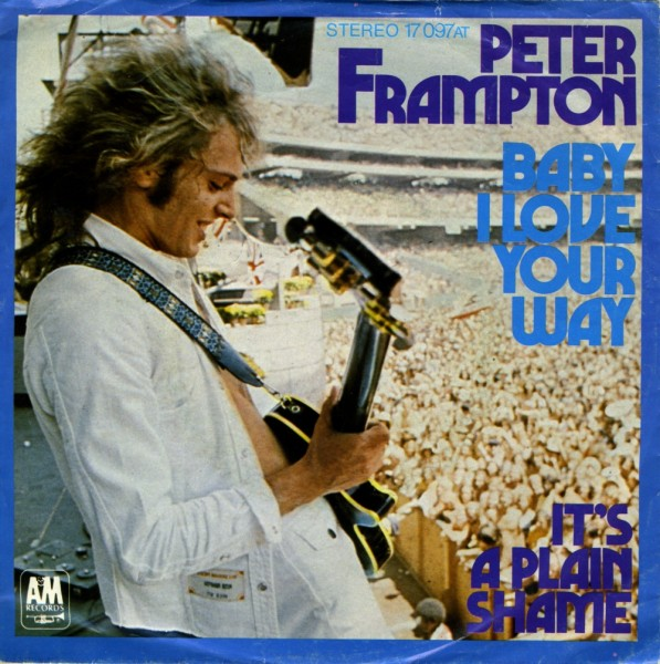 Обложка сингла "Baby I Love Your Way" английского рок-музыканта Peter Frampton