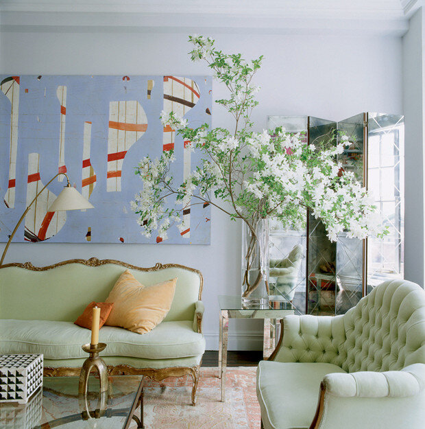 Именно эта фотография была размещена на обложке книги о гламурной жизни So chic. В альбом вошли лучшие интерьеры, напечатанные в американском ELLE DECOR. ФОТО УИЛЬЯМ УОЛДРОН (WILLIAM WALDRON)