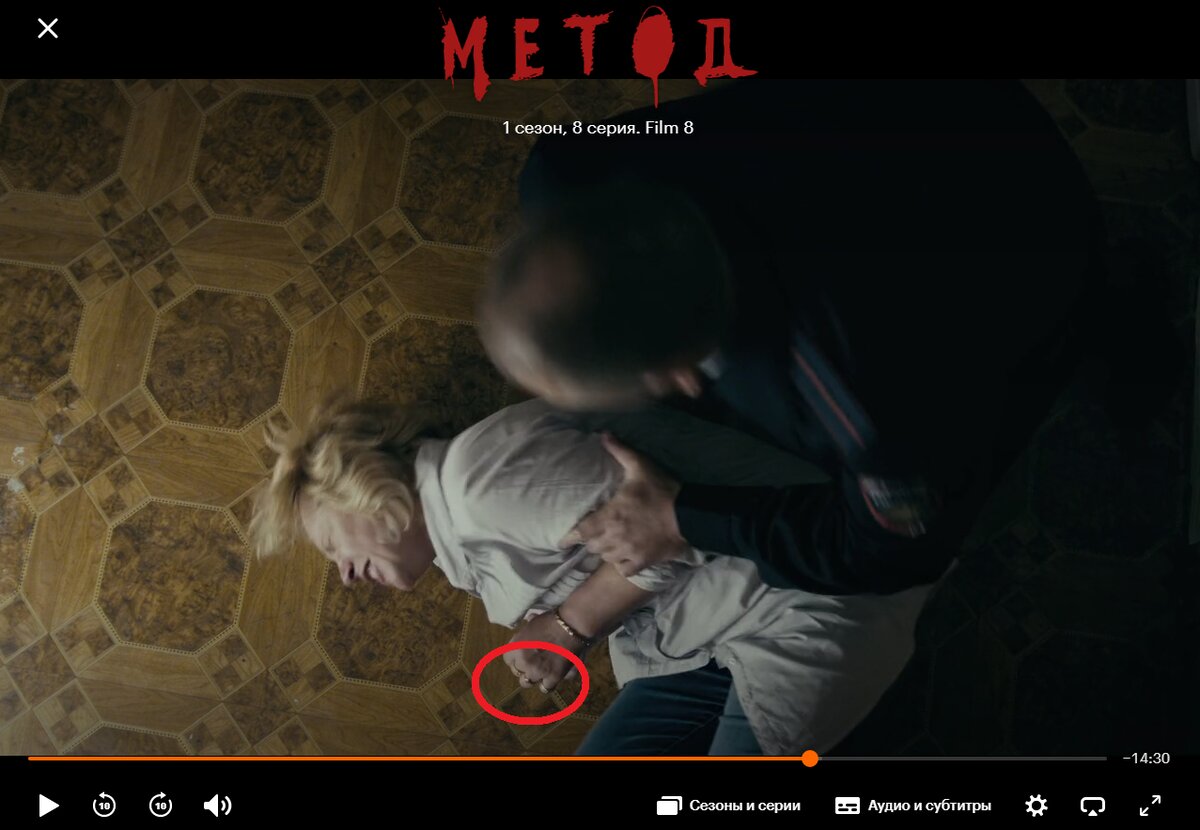 Фото - кадр из сериала "Метод", источник https://www.kinopoisk.ru/series/838050/