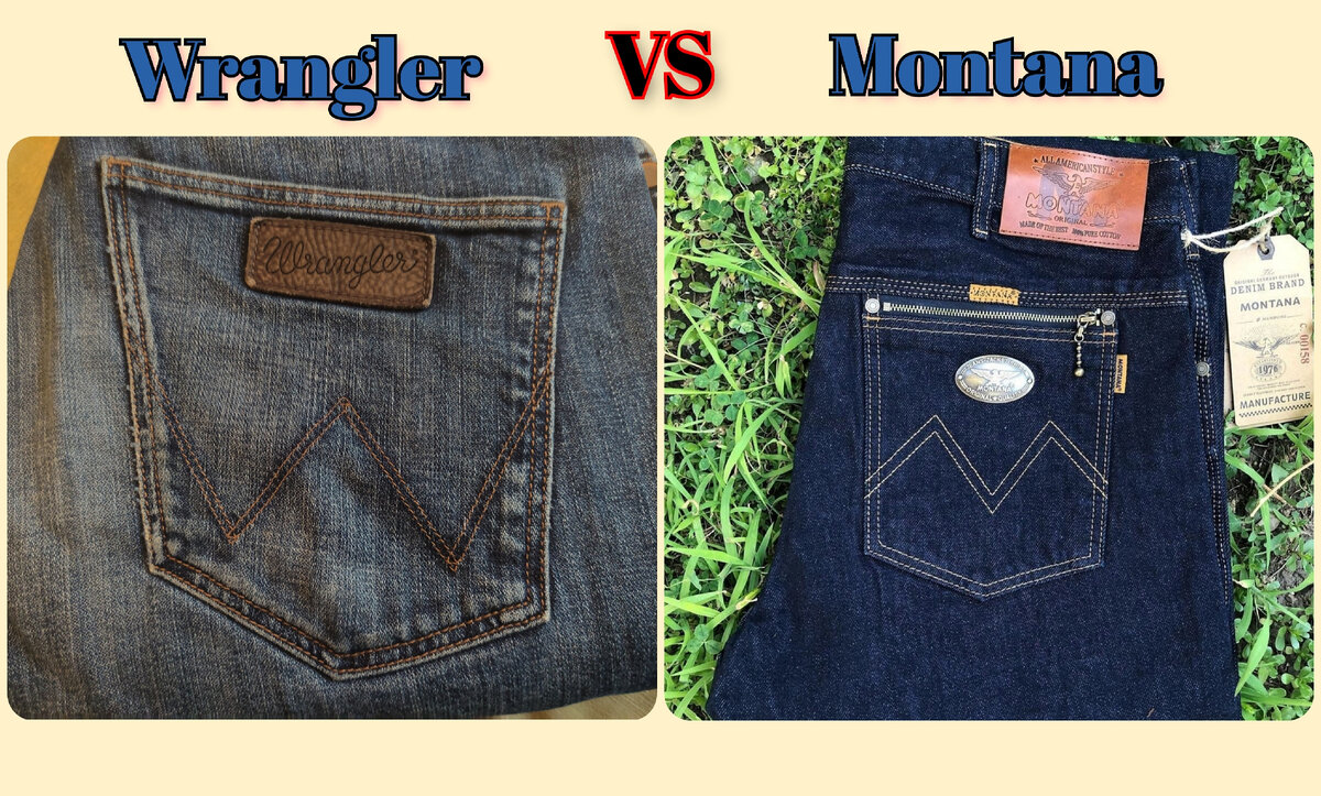 Сравнил джинсы Wrangler с джинсами Montana. Фаворит на лицо | lanclore |  Дзен