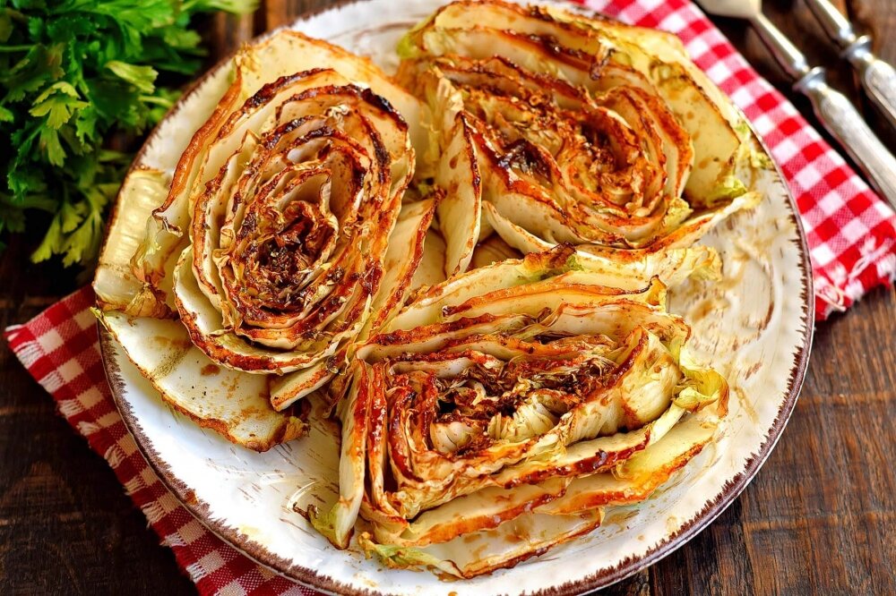 Пирог с пекинской капустой