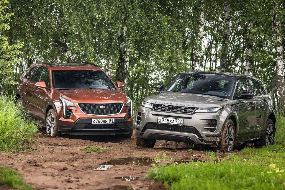 Cadillac XT4 против Range Rover Evoque
