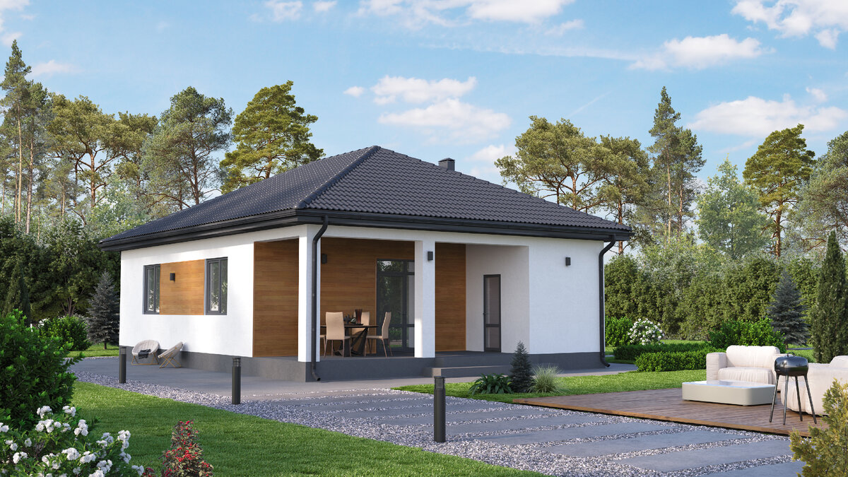 Дом по проекту "Приора"