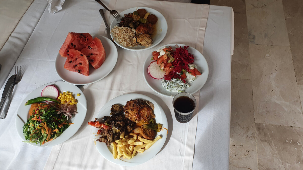 Примерно так кормят в отелях с 4 * с рейтингом 4