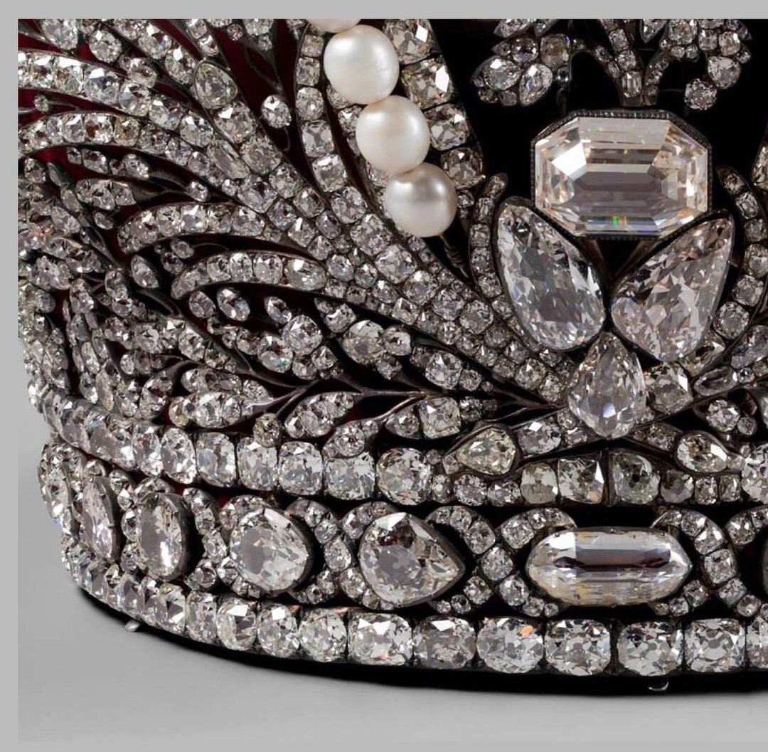 Большая Императорская корона, фрагмент. 