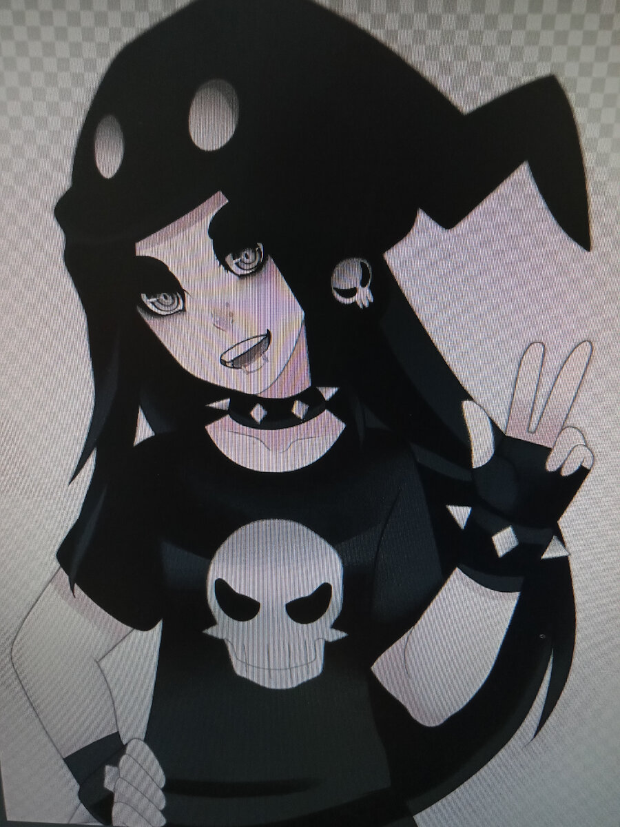 Фото автора. Сфотал монитор. Волосы розовые если что. 😁 Мне просто было неохота резать картинки. 😳